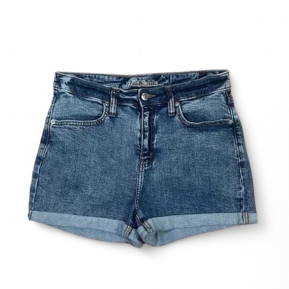 wild fable Pants - Wild Fable High-Waist Stretchy Denim Shorts – Size 4/27